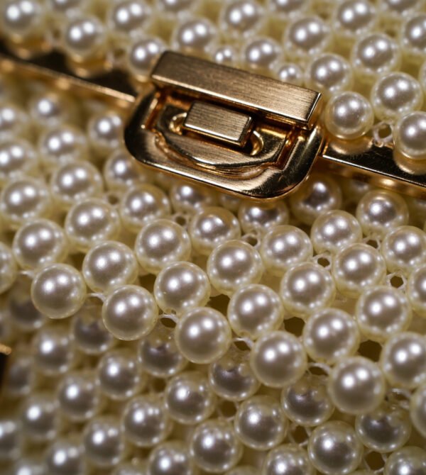 the aura pearl bangle minaudière